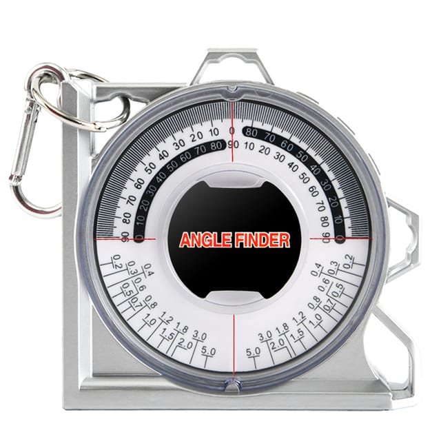 Magnetischer Neigungsmesser, Mini-neigungsmesser, Winkelmesser, Doppelwasserwaage, Vergleichstabelle