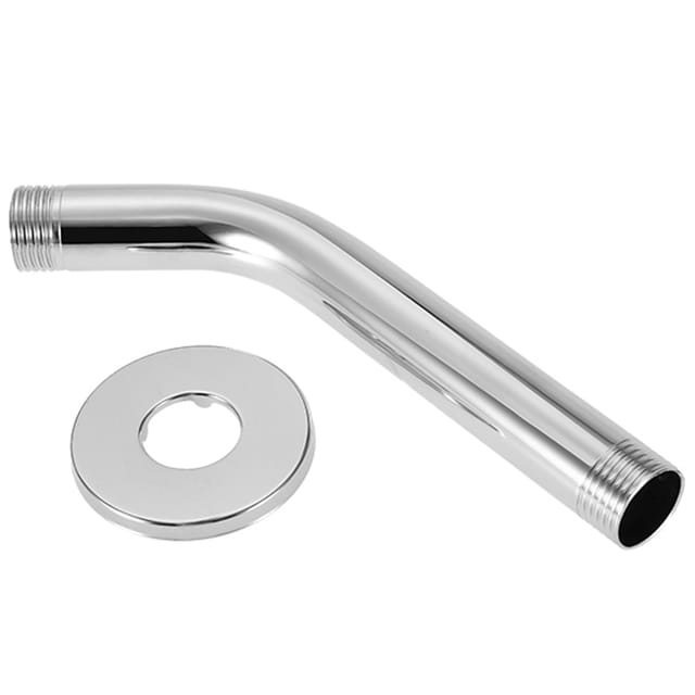 Runder, 15 Cm (6 Zoll) Großer Duscharm Aus Edelstahl Zur Wandmontage Für Badezimmer-deckenduschköpfe