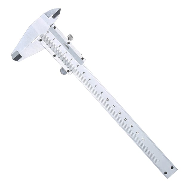 Professioneller Edelstahl-messschieber 0-150 Mm, Innen- Und Außentiefenmessgerät, Stufenmikrometer.