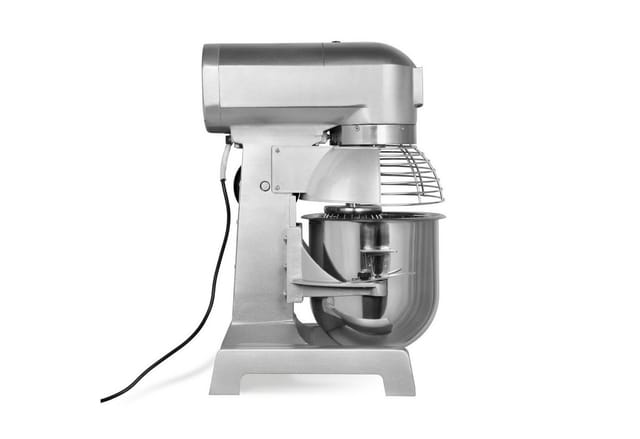 Vertes Professionelle Teigknetmaschine Knetmaschine Teigmaschine Mit Planetenrührwerk, 20l Kapazität, Edelstahl Rührschüssel, Rührblatt, Knethaken Und Schneebesen, 3 Stufen 110, 200 Und 420 U/min