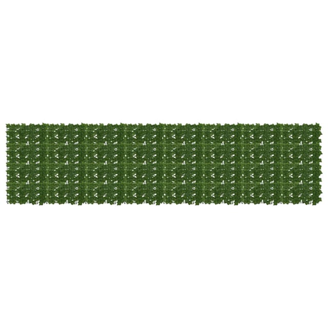 Balkonsichtschutz Mit Blättern Grün 400 X 100 Cm Vidaxl