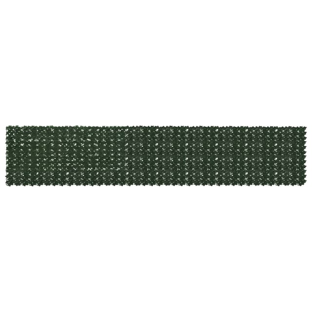 Balkonsichtschutz Mit Blättern Dunkelgrün 500 X 100 Cm Vidaxl