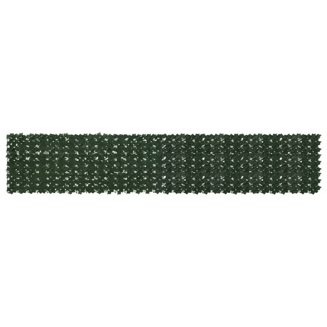 Balkonsichtschutz Mit Blättern Dunkelgrün 400 X 75 Cm Vidaxl