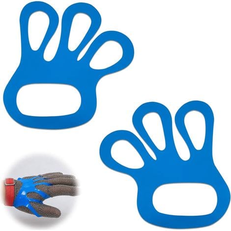 Fingerclips Für Metzgerhandschuhe – 2 Stück – Austernhandschuhe – Küchenhandschuhe – Metzgerzubehör Für Den Täglichen Gebrauch