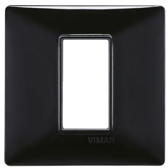 Vimar - 14641.05 1m Schwarze Platte