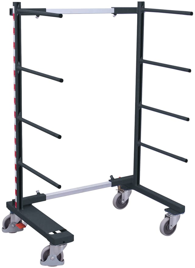 Variofit Tragarmwagen Einseitig 540-1700mm Breit Anthrazitgrau Ral 7016