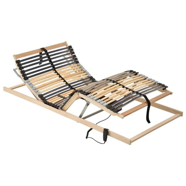 Lattenrost Elektrisch Mit 42 Latten 7 Zonen 70x200 Cm Vidaxl
