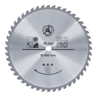 Hartmetall-kreissägeblatt Ø 400 X 30 X 3,4 Mm 48 Zähne