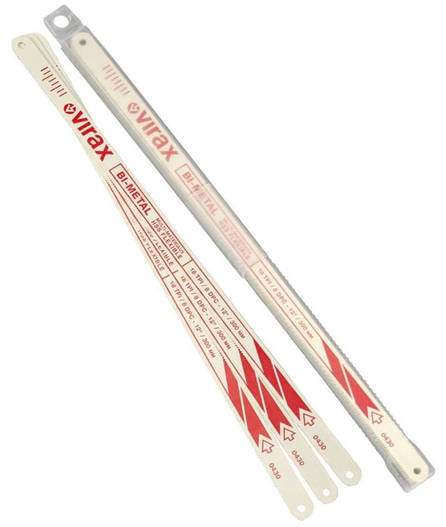 Handsägeblätter 10 Zähne/cm Virax - 10er Pack - 043004