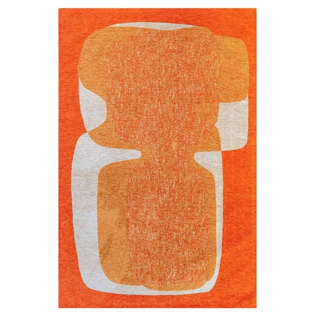Teppich – Kollektion Poum Poum Beneffito – Orange Cocktail – Teppich – Orange – 140 X 200 Cm