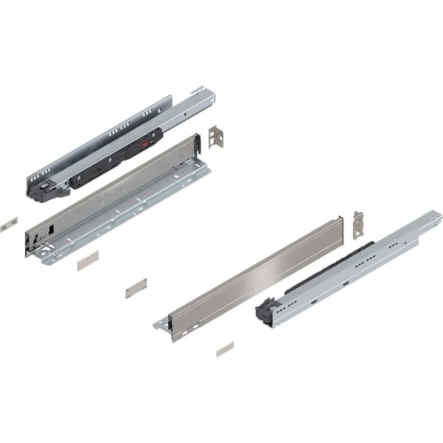Blum - Legrabox Pure Set Höhe N Otion S, 70kg, Nl 500, Inox