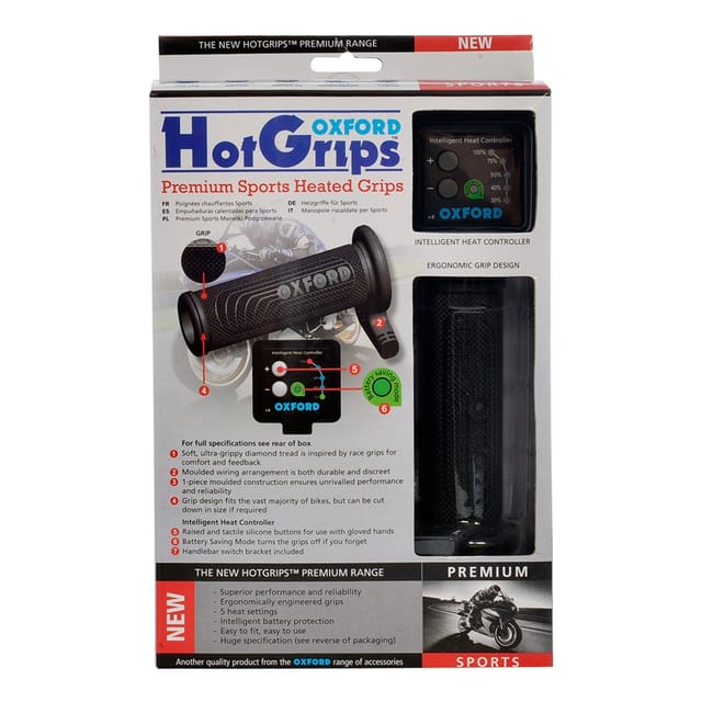 Solex Of692 Hotgrips Premium Sport Oxford Lenkerheizungsgriff Neu