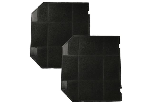 2x Aktivkohlefilter Kompatibel Mit Electrolux 942492317, 942492321, 942492322, 942492323 Dunstabzugshaube - 26,5 X 23,7 X 1,6 Cm - Vhbw
