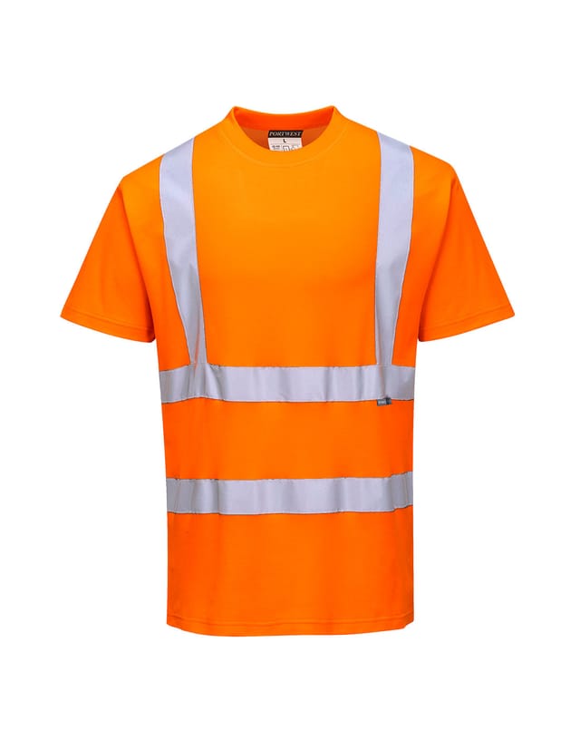 Hi-vis Mc Baumwollkomfort T-shirt Orange 2xl