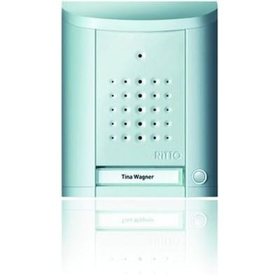 Ritto Entravox Türstation Audio, 1 We, Audio, Silber Eloxiert 1840120