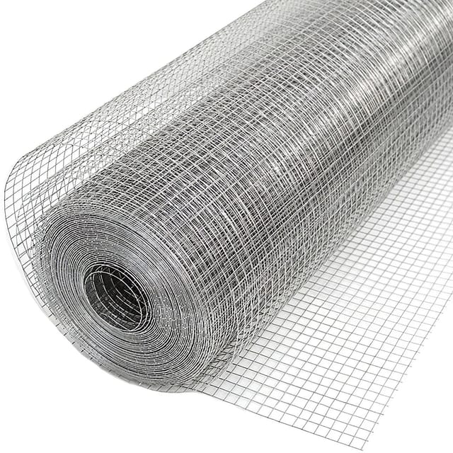 Niederberg Metall - 25m X 100cm Volierendraht - Feuerverzinkt 19x19 Maschendrahtzaun Kaninchendraht