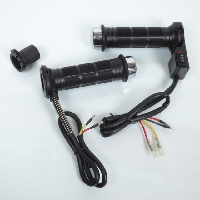 Paar Universalheizgriff 12v 35w Für Motorrad Roller Zweirad Neu