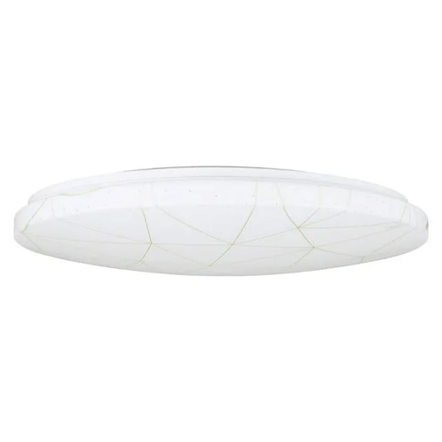 Eglo - Led Deckenleuchte Rende Weiß Gold Ø 38 Cm Deckenlampen & Kronleuchter