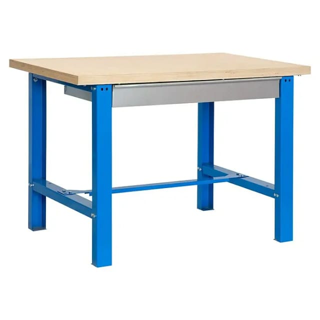 Simonrack Bt6 Box Siebdruck Arbeitsbank Blau Holz 1800