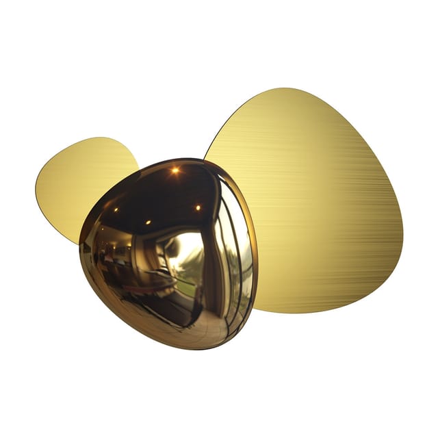 Wandleuchte Wanddekoration Designleuchte Led Edelstahl Gold Wohnzimmerleuchte