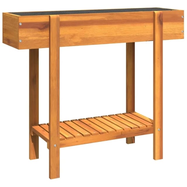 Hochbeet 90x30x75 Cm Massivholz Akazie Vidaxl