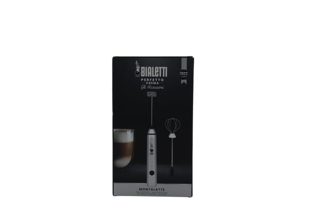Bialetti 0006770 Milchaufschäumer Modern Silber