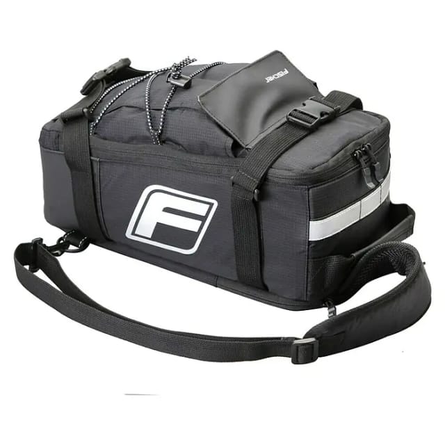 Fischer Gepäckträgertasche 2in1 Fahrradzubehör