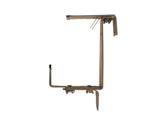 TrendLine Blumenkastenhalter braun 3-fach verstellbar