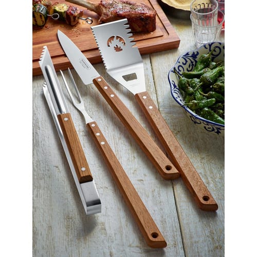 Tramontina Grillwender »Churrasco«, rostfreier Edelstahl/Holz - silberfarben