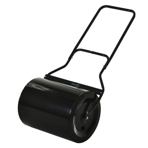 Outsunny Rasenwalze, für frisch gesäter Rasen und unebene Bereiche, 57 x 50 x 123 cm - schwarz
