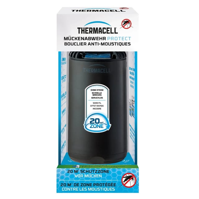 Thermacell Mückenabwehr-Verdampfer Protect matt-schwarz ohne Wirkstoff 1 Stück