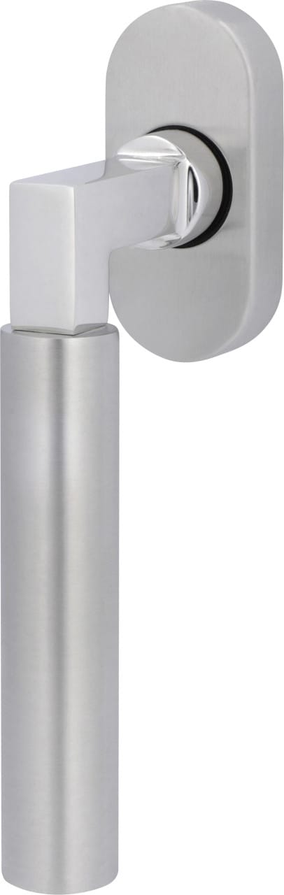 Südmetall Fenstergriff Solid 2 Edelstahl poliert/satiniert 35-40 mm silber
