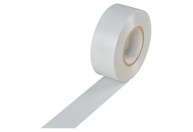 Scorprotect PVC Klebeband Hellgrau Für PVC Ummantelung 38 MM x 25 M