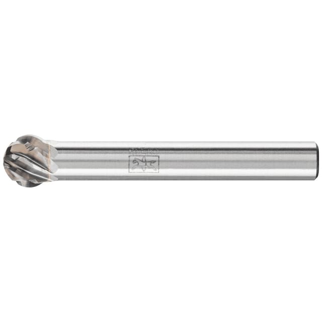 PFERD TOOLS Hartmetall Hochleistungsfrässtift STEEL Kugel KUD Ø 08x07 mm Schaft-Ø 6 mm für Stahl