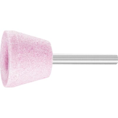 PFERD TOOLS STEEL EDGE Schleifstift Topfform Ø 32x25 mm Schaft-Ø 6 mm A46 für Stahl- und Stahlguss