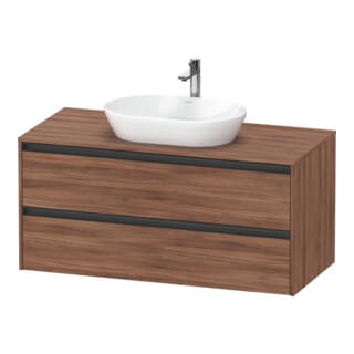 Duravit Waschtischunterschrank Ketho.2 120x55cm, N N, Pl m 1 Ausschn, wandhängend