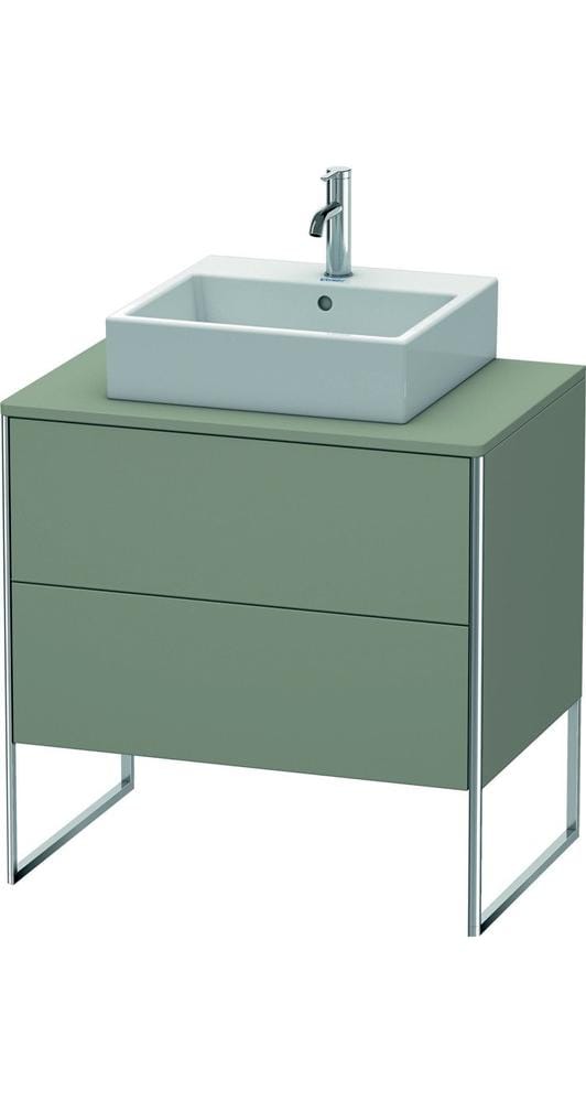 Duravit Waschtischunterschrank XSquare 80x54,8cm, st-g m, f K, 2 Ausz., steh.