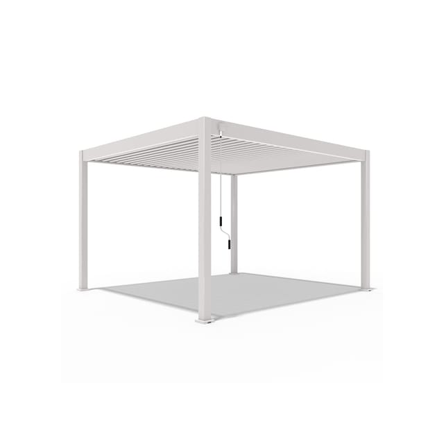 PergoLine Superior Pergola 3,6 m x 4 m sand
