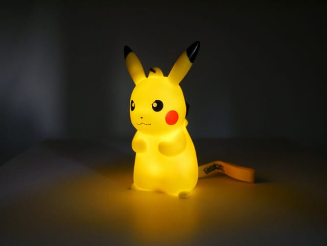 Pokemon - Grumpy Pikachu - Lampe