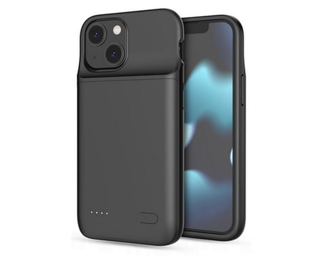 Tech-Protect PowerCase for iPhone 12 mini / 13 mini with 4700mAh Power Bank - Black Powerbank (Akku) - schwarz - 4700 mAh
