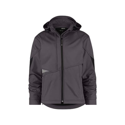 Gravity Softshell-Jacke, anthrazit/schwarz, Größe S