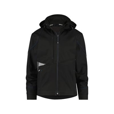 Gravity Softshell-Jacke, schwarz/anthrazit, Größe M