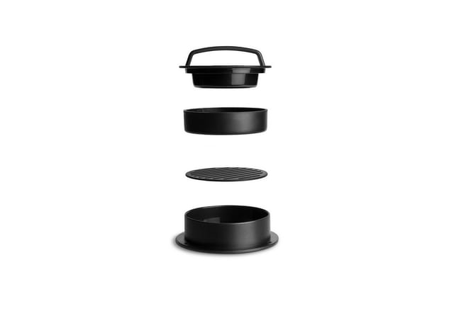 BURNHARD® Burgerpresse Ultimatives Burger-Set 6 tlg. (6 St)