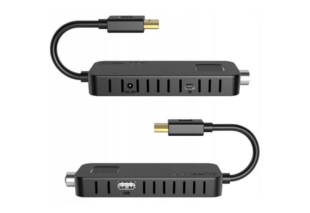 LTC TV-Tuner und Set-Top-Box für terrestrisches Fernsehen: TV STICK Tuner (DVB-T2-TV-Stick, Full-HD-Auflösung (1080p)