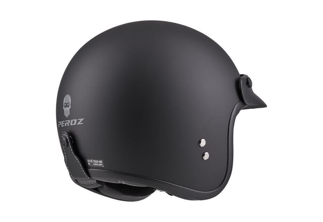 PEROZ Motorradhelm Jidre Jethelm, ECE 22.06