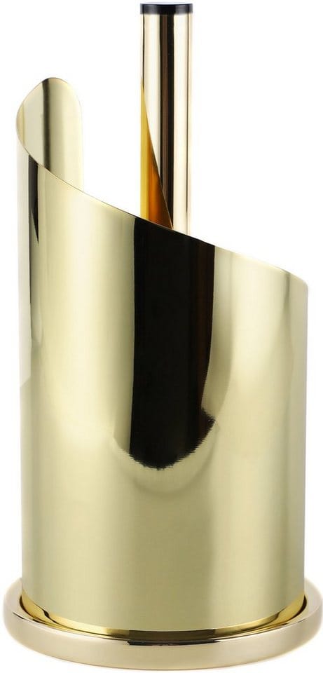ECHTWERK Küchenhelfer aus Edelstahl (Küchenrollenhalter, Gold)