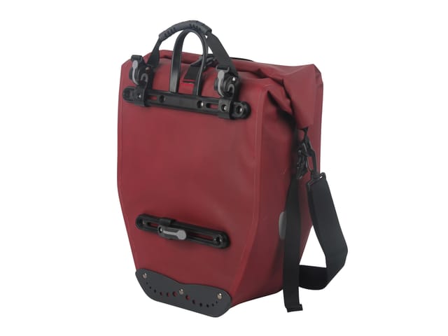 Büchel Fahrrad-Gepäckträgertasche (merlot)