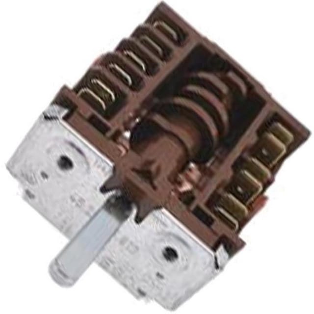 Thomson - Ersatzteil - Schalter Für Elektrische Kochplatte 6+0 Stellungen - - Waltham, Vestel, Far, Bluesky, Kelvinator, Bompani, Westwood, Avea, Electrolux, Beko, Fagor, Hoover, Zanker, Sauter, Aeg, Vedette,