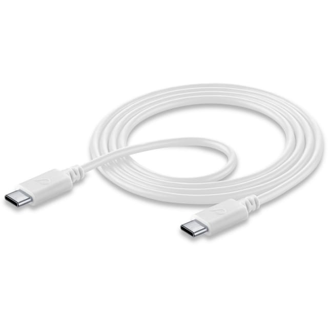 Cellularline - Ladekabel Usb C 1,2m Weiß Lade- Und Datenkabel 120cm Usb Type-c Au