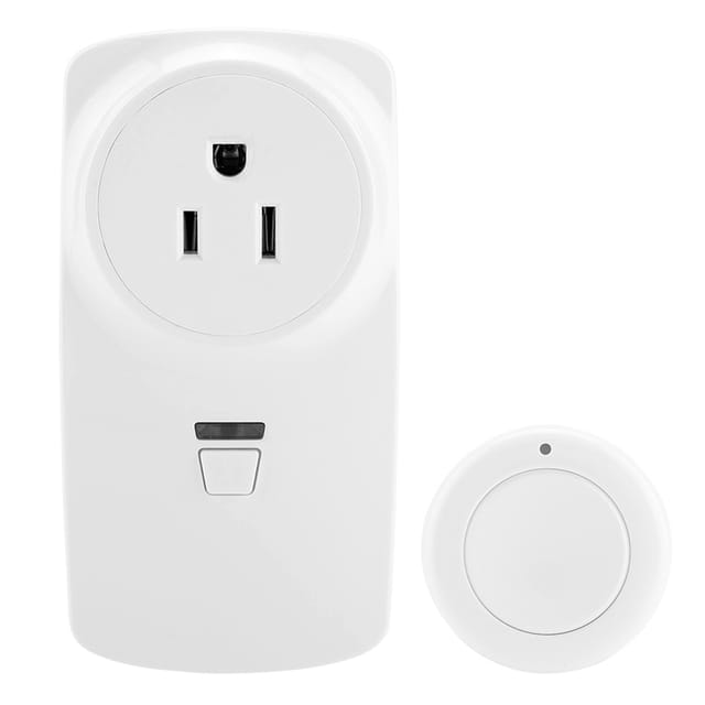 Kabellose Steckdose Mit Fernbedienung Für Lampe, Amerikanischer Stecker, Fernschalter